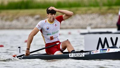 Pablo Crespo brilla en el Preolímpico Europeo de Szeged y acaricia la plaza para París en el C1 1000