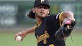 Pirates place hard-throwing rookie pitcher Jared Jones on the injured list with a right lat strain