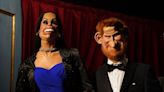 Harry and Meghan make stage debut as gruesome puppets for Spitting Image