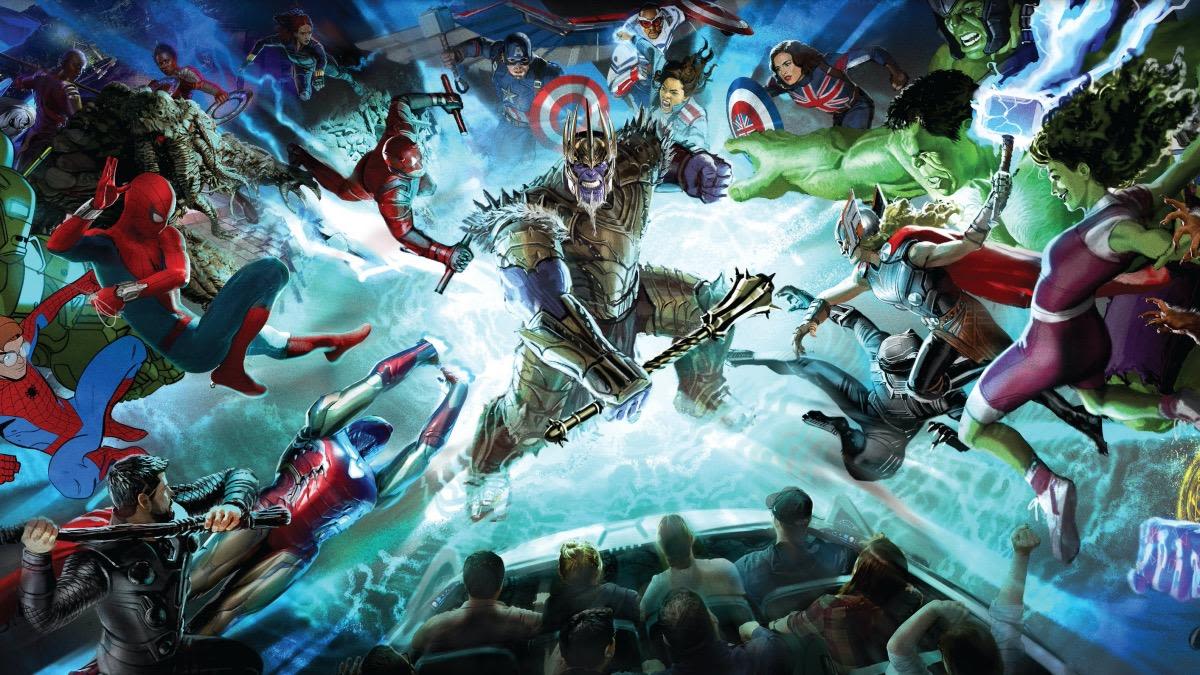 New Avengers Campus Ride Lets You Ride the Marvel Multiverse: First Look