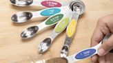 These best-selling magnetic measuring spoons are easy to keep organized — and they’re 50% off on Amazon