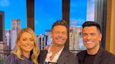 Ryan Seacrest Jokes He Got Out of 'Live' 'in the Nick of Time' During Return Visit with Kelly Ripa