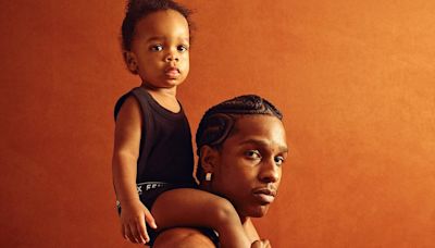 Rihanna and A$AP Rocky's son RZA, 2, poses with rapper dad for shoot