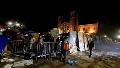 Enfrentamientos en Los Angeles en medio de las protestas propalestinas en campus de Estados Unidos