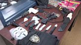 Handgun, axes, NYPD paraphernalia and more found in man's vehicle in Queens. Why police pulled him over in the first place