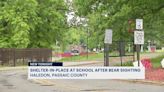 Haledon school put in shelter-in-place due to bear sighting near campus