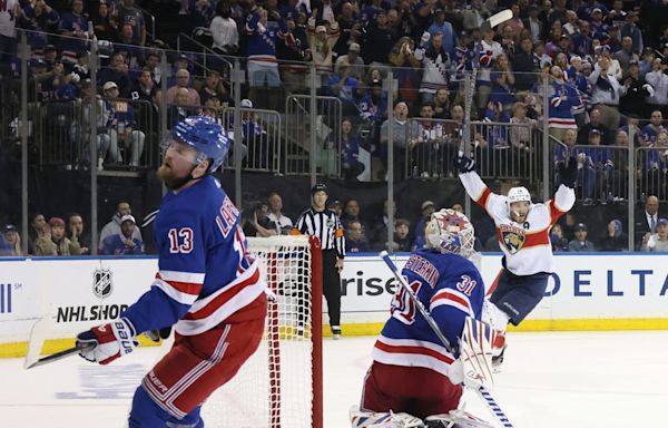 Rangers Ripped by NHL Fans After Getting Shut Out in Game 1 Loss to Panthers in ECF