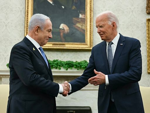 Joe Biden holds historic talks with Israeli PM after mass protests at visit