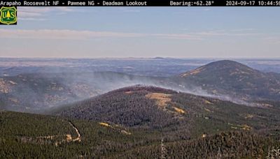 Pearl fire chars 138 acres in Larimer County with no containment