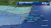 Tracking more snow in Mass. to end the week: Latest snowfall map, timeline, travel impacts
