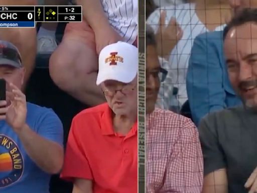 Dave Matthews, Guy in Dave Matthews Band Shirt Delight 'Sunday Night Baseball' Crew