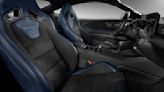 2024 Ford Mustang Dark Horse gets black-blue interior, optional hand-painted stripes