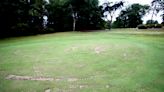 Sun Valley Golf Course green destroyed by ATV doing donuts