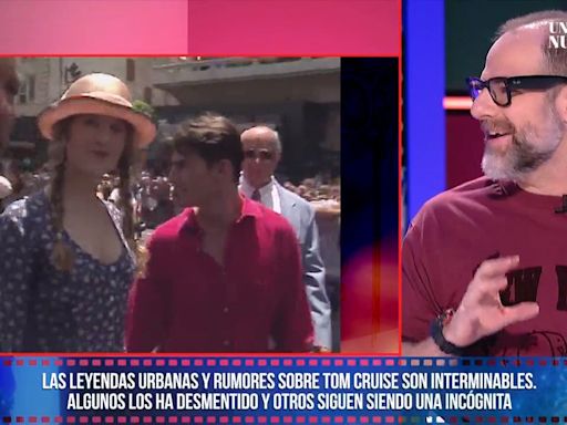 Alberto Rey repasa los bulos más locos sobre el actor Tom Cruise: "¿Qué no se ha dicho de él?"