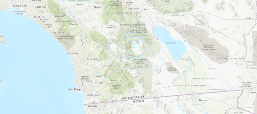 3.5 magnitude earthquake strikes near Borrego Springs Sunday night: USGS