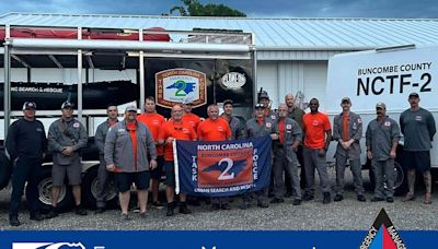 NC swift water rescue team deployed to Texas floods