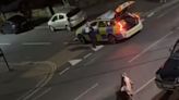 Police launch criminal investigation after officer was filmed running over cow