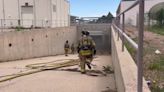 Colorado Springs Fire extinguishes a small fire on South Union Boulevard