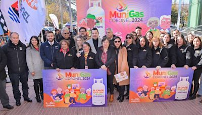 “El gas más barato de Chile” para 40 mil familias: Coronel lanza programa “Munigas” 2024