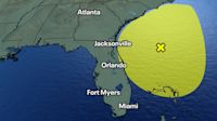 NHC tracking disturbance off Florida coast, 5 tropical waves in Atlantic