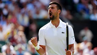 Djokovic sumó una nueva victoria e igualó otro récord de Federer en Wimbledon