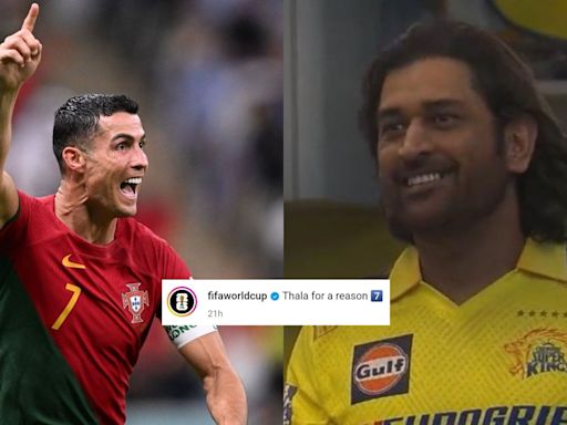 'Thala For A Reason' Cristiano Ronaldo Gets MS Dhoni Treatment From FIFA Ahead Of EURO 2024 Clash