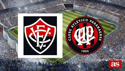 Vitòria 0-1 At. Paranaense: resultado, resumen y goles