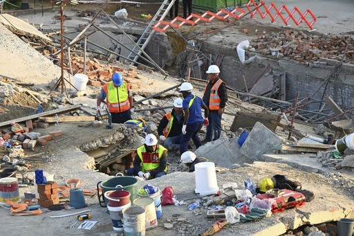 5 workers dead, 49 still missing after a building under construction collapsed in South Africa - The Morning Sun