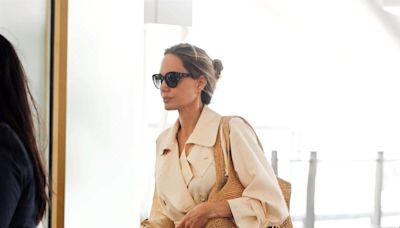 Angelina Jolie Brings Airport Style to a Fashionable Fever Pitch