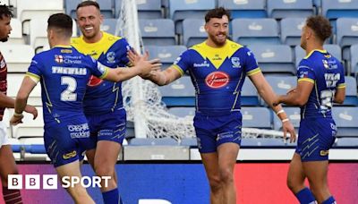 Super League: Huddersfield Giants 0-66 Warrington Wolves