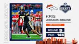 Broncos select Kris Abrams-Draine in 5th round of NFL draft