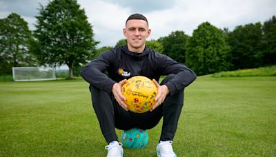 Manchester City and England’s Phil Foden signs for McDonald’s Fun Football to inspire kids to start football journey this summer