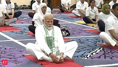 World looking at yoga as powerful agent of global good: PM Modi