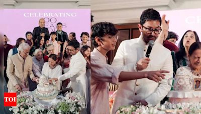 Ira Khan drops UNSEEN PICS from grandmom's 90's birthday, featuring Aamir Khan, Azad, Kiran Rao, Reena Dutta, Junaid Khan; wonders what 'aging' would be like | Hindi Movie News...