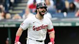 Austin Hedges' first home run of '24 allows the Guardians dugout to have some fun with him