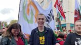 House Of The Dragon actor joins march for Welsh independence in Cardiff