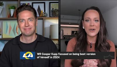 Condon: 'Cooper Kupp getting many more reps than anyone else' at Rams OTAs in 2024 | 'The Insiders'