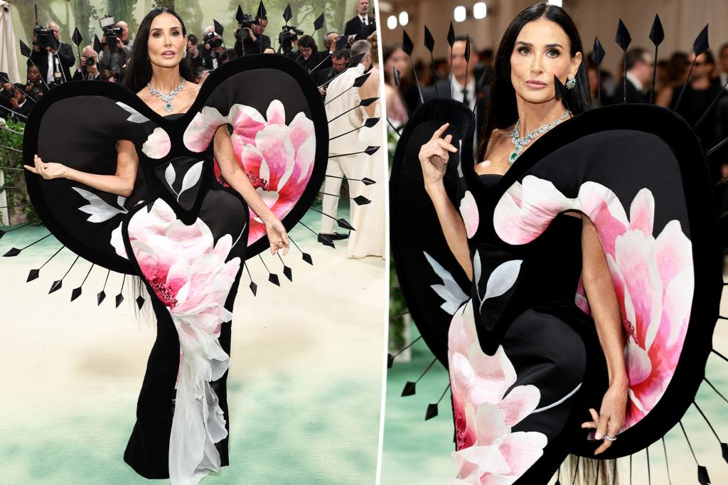 Demi Moore totally nails Met Gala 2024 ‘Sleeping Beauties’ theme in stunning gown