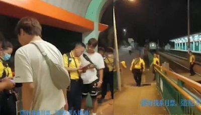 大批港鐵職員輕鐵尾班車查票 月台企滿被罰乘客網友讚：捉得好！