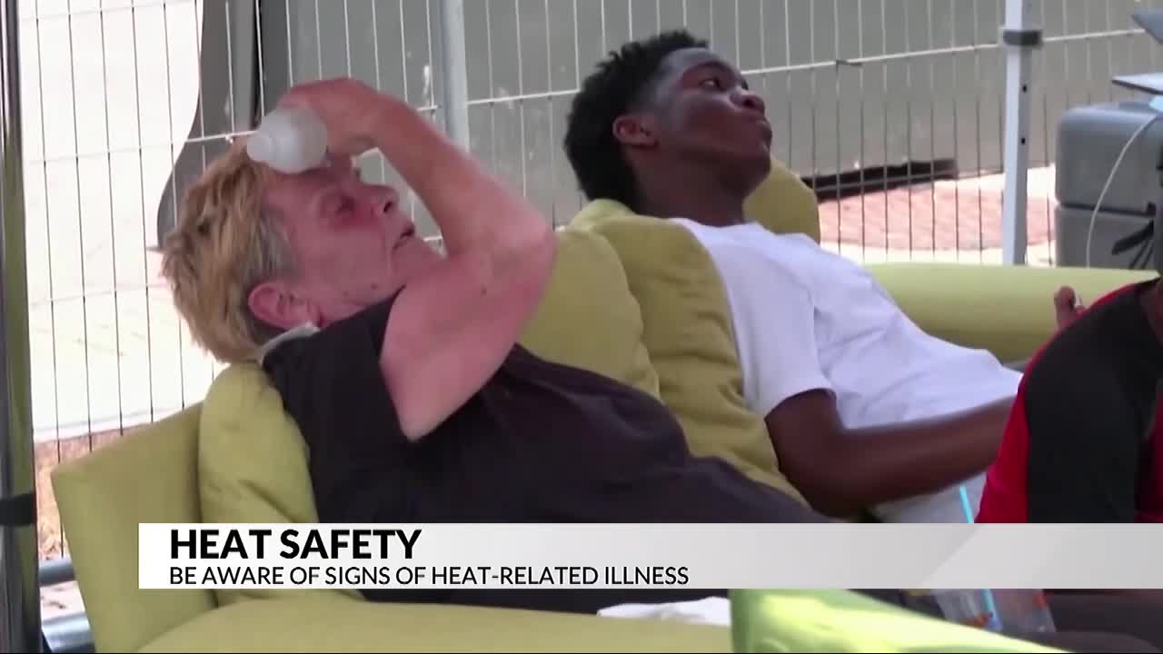Signs of heat-related illness