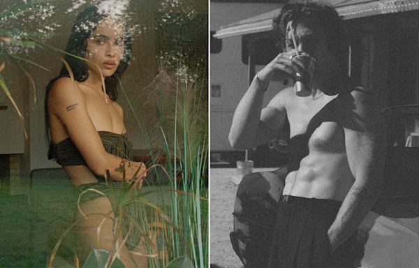 Zoë Kravitz and Jeremy Allen White Strip Down for a Steamy Saint Laurent Campaign - and Blake Lively Has Thoughts