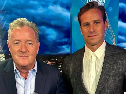 Piers Morgan teases 'raw' interview with Armie Hammer after cannibalism claims