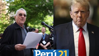 Robert De Niro llama “perdedor” a Donald Trump