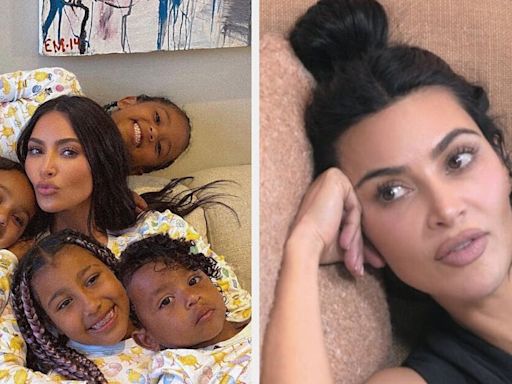 Kim Kardashian Is Being Called Out After...Her Birthday With Her Kids And Likened It To Torture