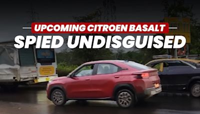 Citroen Basalt Spied In Production Ready Form Ahead Of India Debut In August, Rivals Tata Curvv - ZigWheels