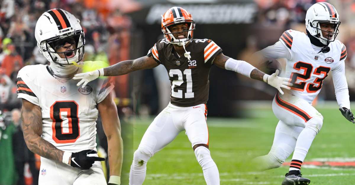 Where Does Browns CB Trio Rank Among Top-32?