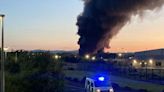 Residents near site of industrial fire in Paisley urged to remain indoors