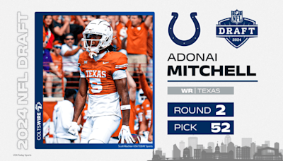 Colts rookie minicamp preview: WR Adonai Mitchell