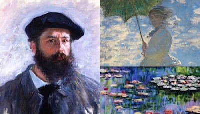 De vender caricaturas a padre del impresionismo: los amores, las cataratas y los 250 nenúfares de Monet - La Tercera