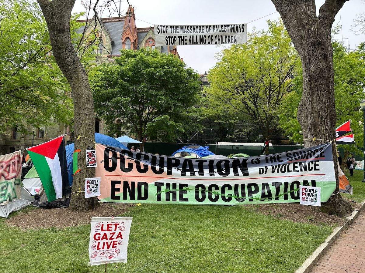 Penn students remain steadfast despite orders to end encampment